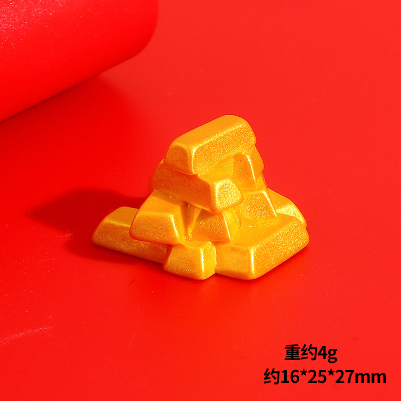 新年福娃元宝字牌樹脂部品diyクリームゴム携帯ケースヘアピン冷蔵庫貼り装飾材料