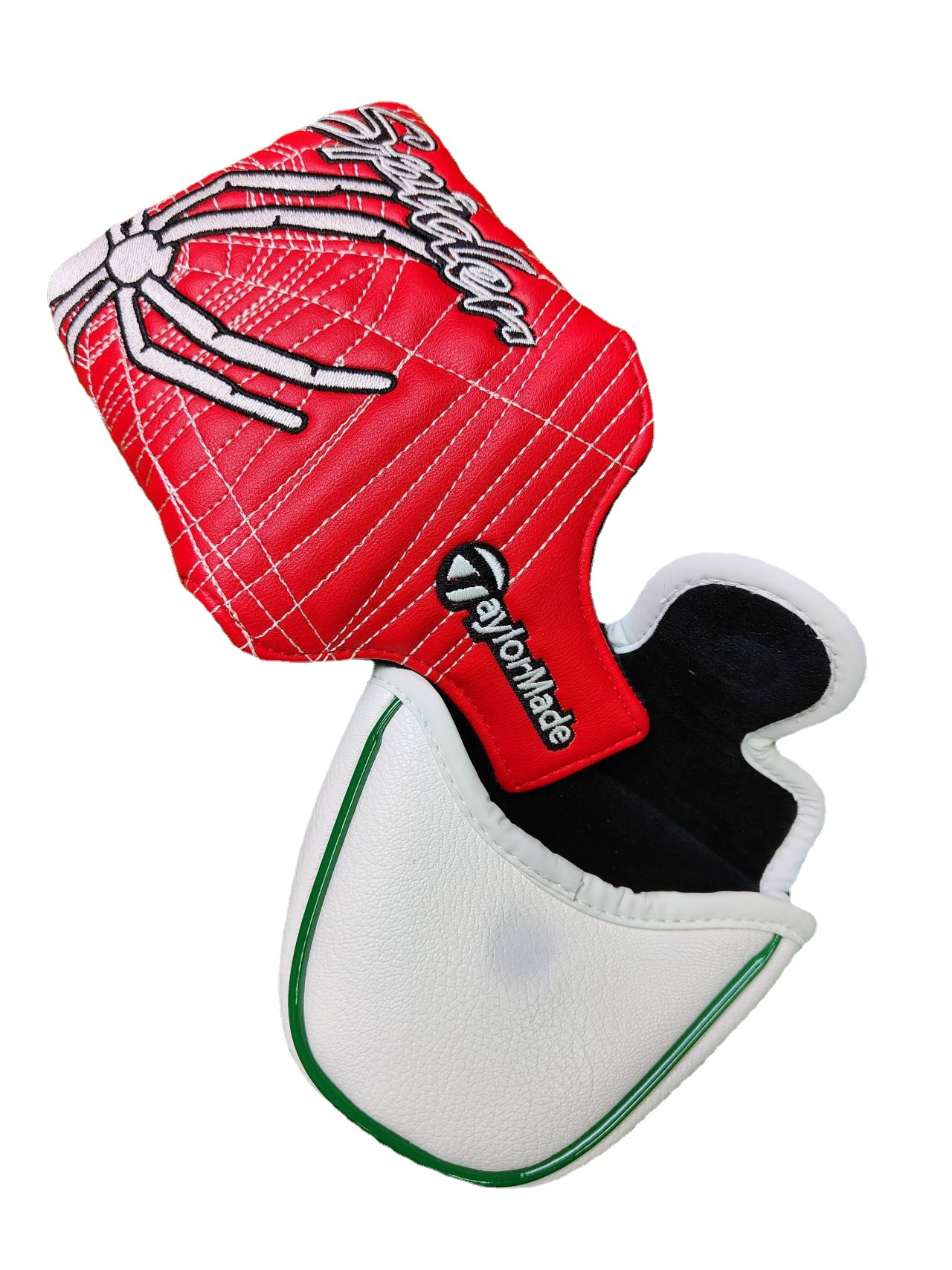 Golf club cubierta cubierta de madera cubierta de cabeza de palo cubierta de bordado impresión pintura en caliente