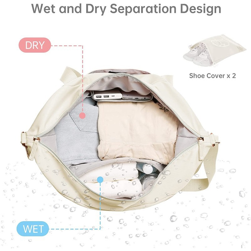 Hot Sale Gym Travel Bag USB Charging Port Waterproof Breathable Durable Dry Wet Separation Multifunctional_voghion.com
