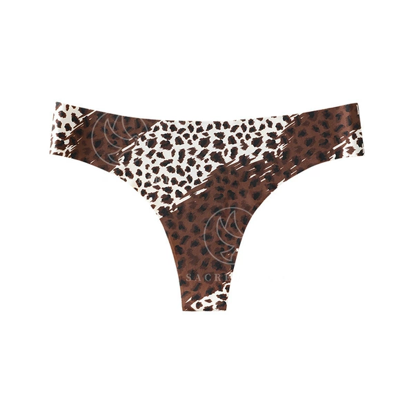 Coffee white chocolate leopard print print