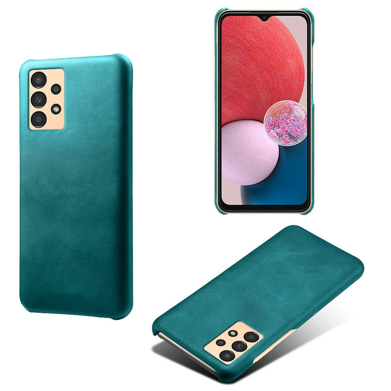 Suitable for Samsung A13 4g Protective Leather Case Samsung Samsung A13 4g Calf Pattern Mobile Phone Case Sticker Leather Case