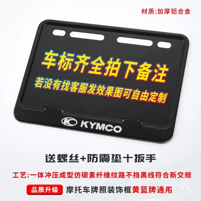 Nömrə qabı | Alloy Solid Rear License Plate