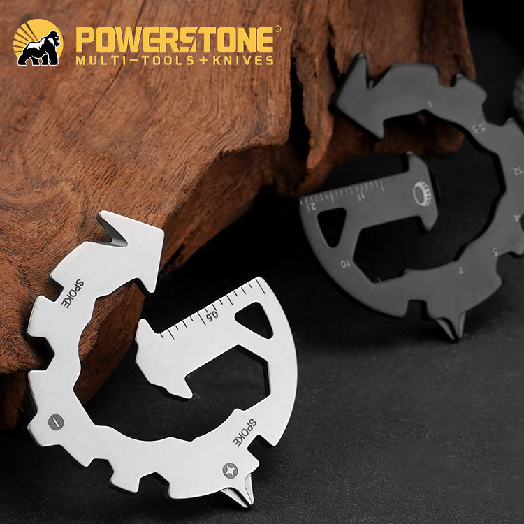 多功能 15合一功能精冲工具卡 便携螺丝刀开瓶器EDC 户外组合工具