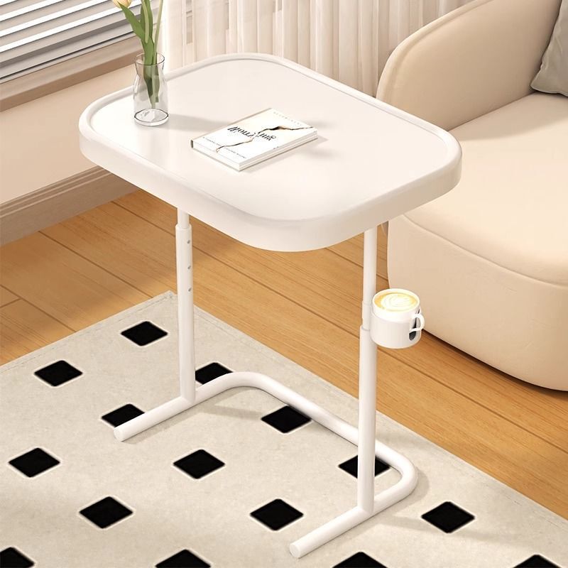 Movable Children's Study Table Student's Home Table Simple Desk Liftable Bedside Table Lifting Table for Primary School Students