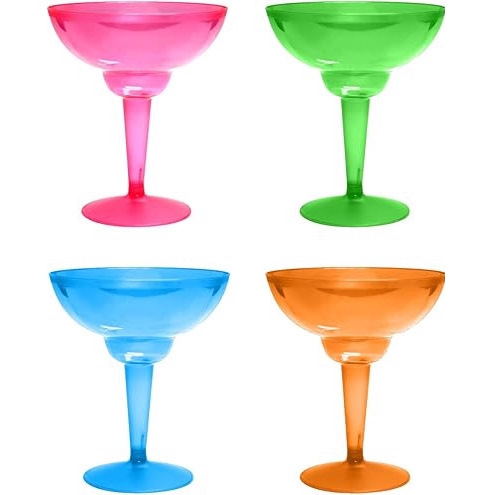 16oz Margot Wine Glass Disposable Colorfulful Plastic Wine Glass Champagne Glass Pp Red Wine Glass Cocktail Glass