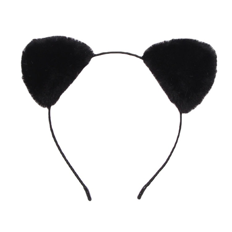 Estilo coreano moda orejas de gato diadema celebridad mismo estilo en línea celebridad fotografía en vivo lavado de cara simple lindo felpa accesorios para el cabello moda