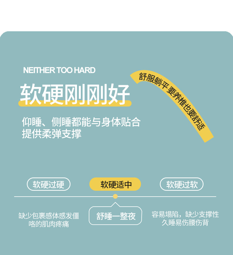 慕棉眠 乳胶床垫榻榻米垫子加厚家用记忆棉软床垫