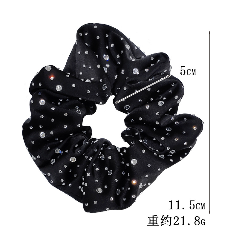 Korean Flashing Diamond Hair Scrunchies Wholesale Nihaojewelry display picture 1