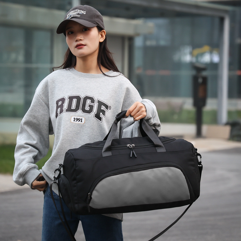 Seco y húmedo transfronterizo bolsa de hombro portátil, bolsa de deportes al aire libre, bolsa de alta capacidad, bolsa de ejercicio de viaje