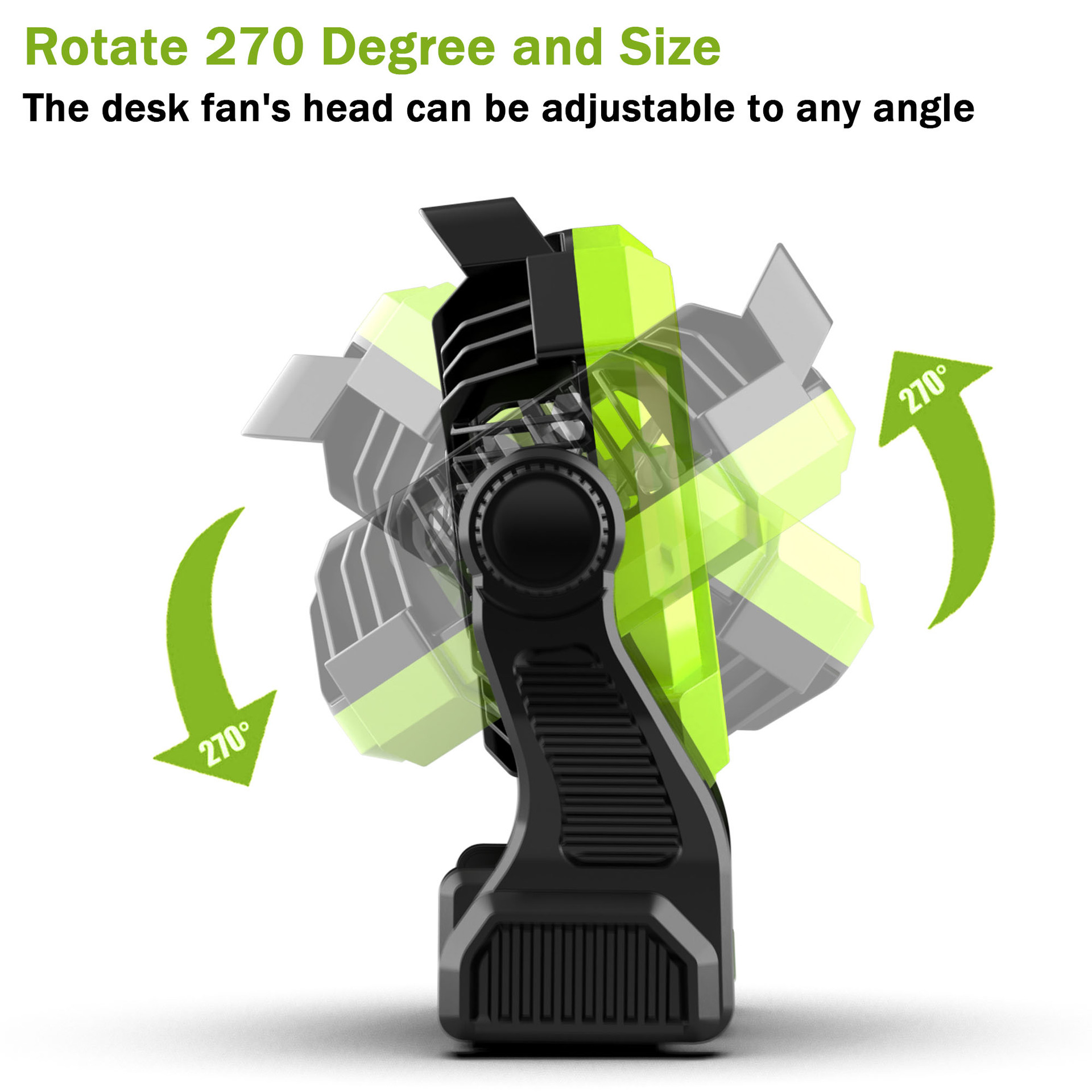 Lámpara Ventilador Solar de Camping 10400mAh Portátil con Luz LED para Camping image 3
