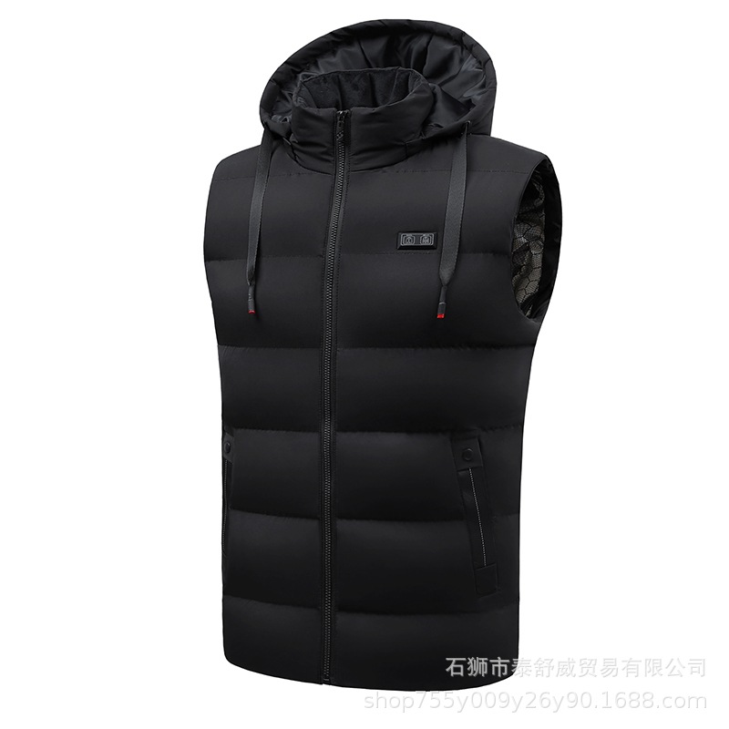 Chaleco calefactor de invierno chaleco calefactor para hombre chaleco calefactor eléctrico chaleco recargable inteligente ropa calefactor chaqueta térmica