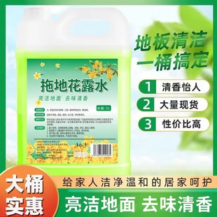 5kg Pack Floor Tile Large Bucket Mopping Cleaner, Bright White and Fragrant, Decontamination and Odor Removal Floor Cleaning Liquid Wholesale