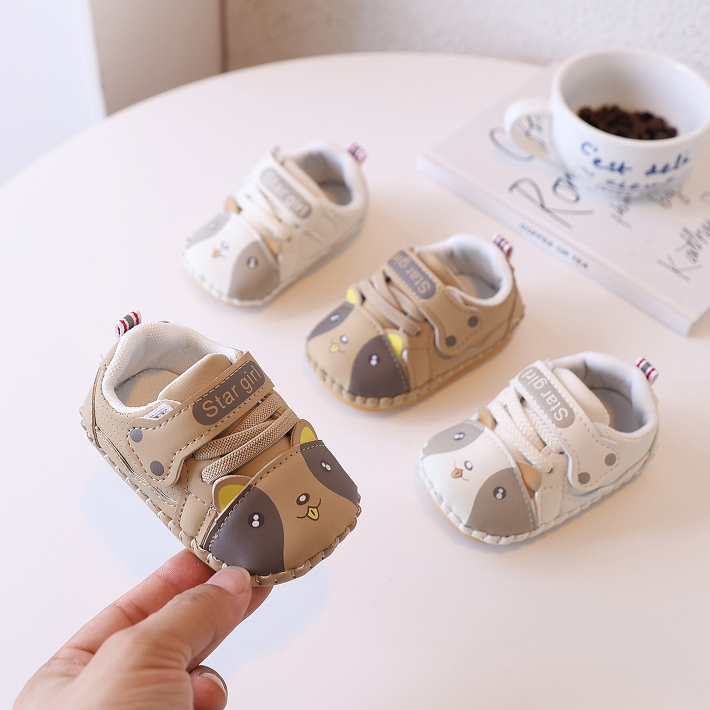Dropshipping Baby Toddler Shoes Spring & Fall 0 to 1 and a Half Years Old Soft Sole Cartoon Boys' Shoes Baby Shoes Wholesale