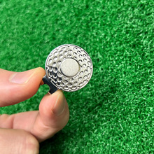 高尔夫球标记marker磁吸帽夹铁帽夹2.5cm