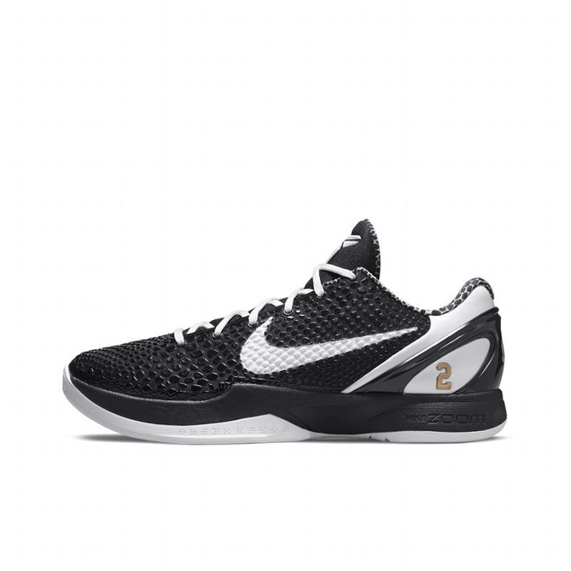 Kobe Reverse Green Hornet Kobe6 Black Practical Basketball Shoes for Men and Women, Low-Cut Wear-Resistant Sports Running Shoes