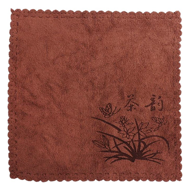 Чайное полотенце утолщенное Впитывающее кухонное полотенце Аксессуары для чайного набора чайная скатерть чайный столик набор тряпок логотип подарочная упаковка сумка