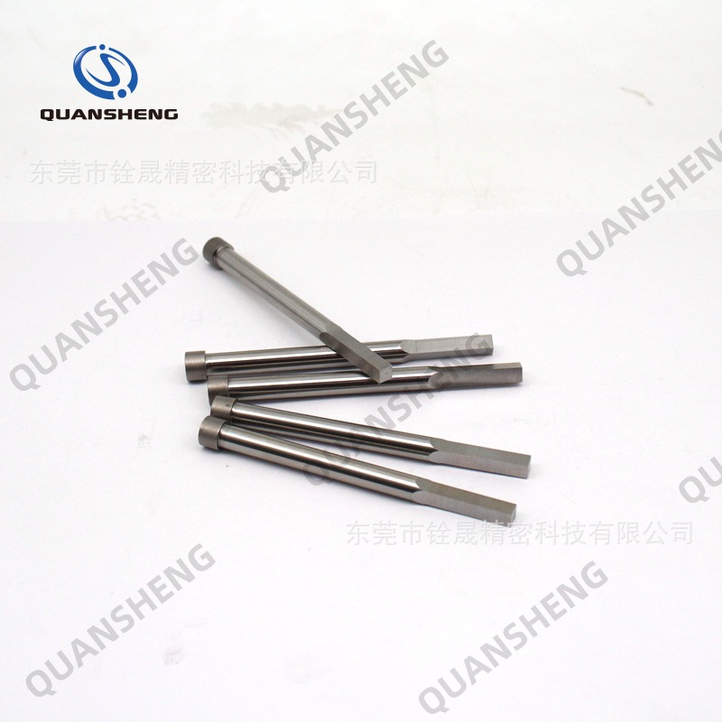 不锈钢模具加工 冲压冲头凹凸槽配件 非标钨钢成型方形冲针