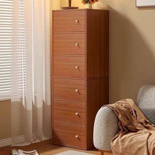 Chest of Drawers Storage Cabinet Bedroom Living Room Wall-Mounted Small Cabinet Narrow Storage Cabinet Sofa Side Drawer Cabinet Chest of Drawers