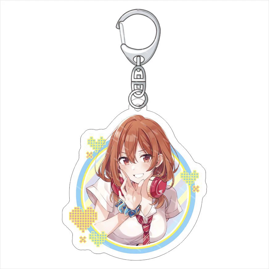Acrylic keychain for friend, pendant