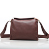 Shoulder bag, one-shoulder bag, leather advanced pillow, genuine leather, cowhide, high-end