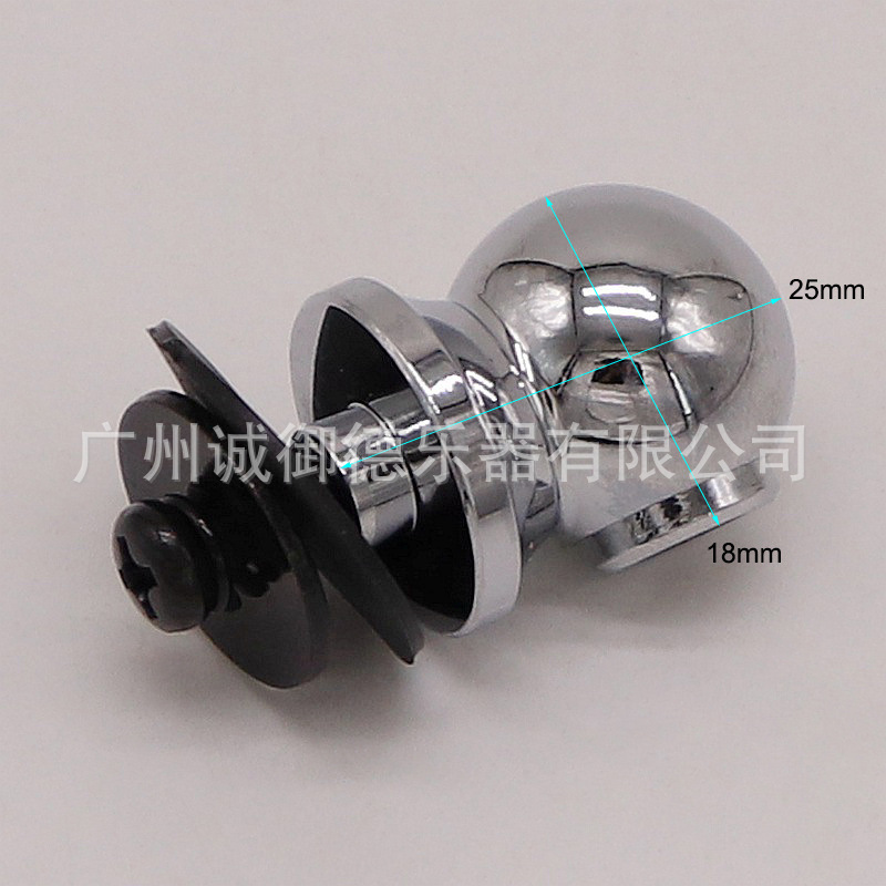 Zinc alloy snare drum lugs with single-sided holes, double-sided holes, snare drum, bass drum lugs, drum saddles