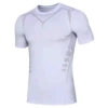White, J10, with short sleeve
