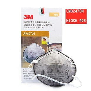 3M8247R95 Mask for Protection Against Organic Gases, Chemical Spray Paint, Odor, and Particulate Matter Spray Paint Protection