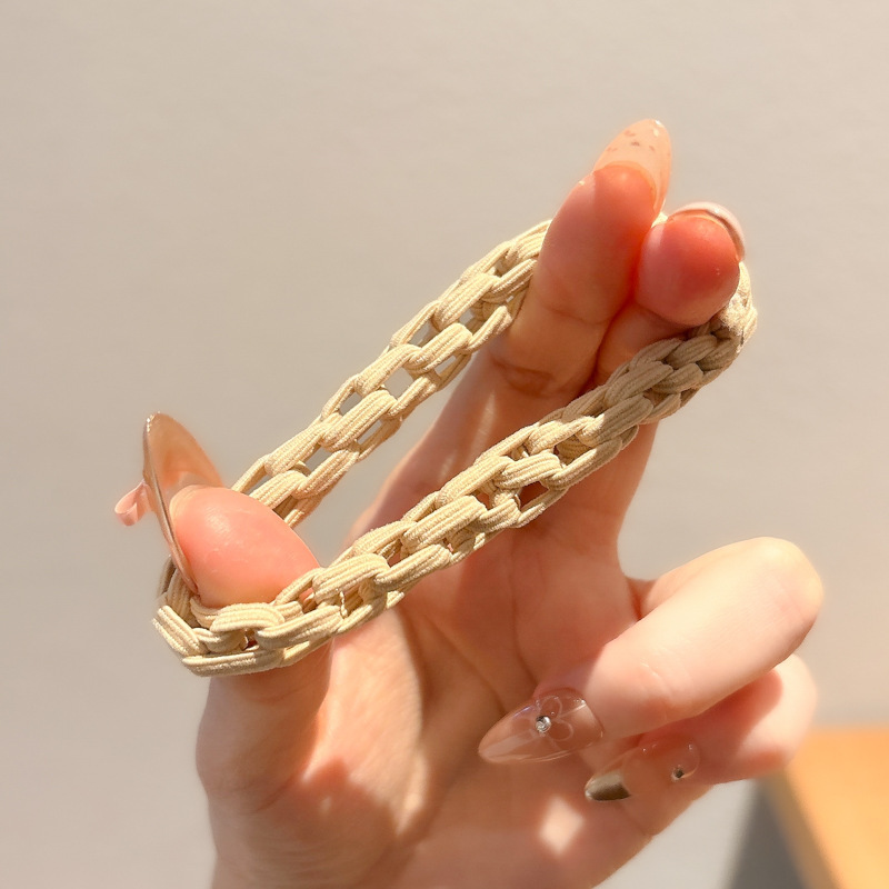 优雅轻奢高弹力发绳甜美百搭耐用扎头发皮筋高颜值时尚发圈头饰|undefined