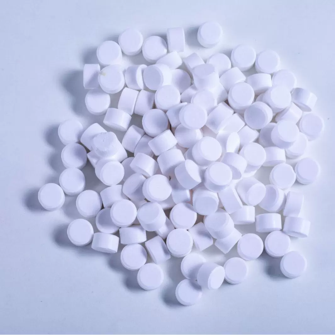 二氧化氯泡腾片水产养殖水库鱼塘改底增氧除臭除藻消毒泡腾片