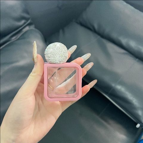 镶钻40ml喷雾瓶便携式香水分装瓶外出旅行爽肤水补水小喷壶小空瓶