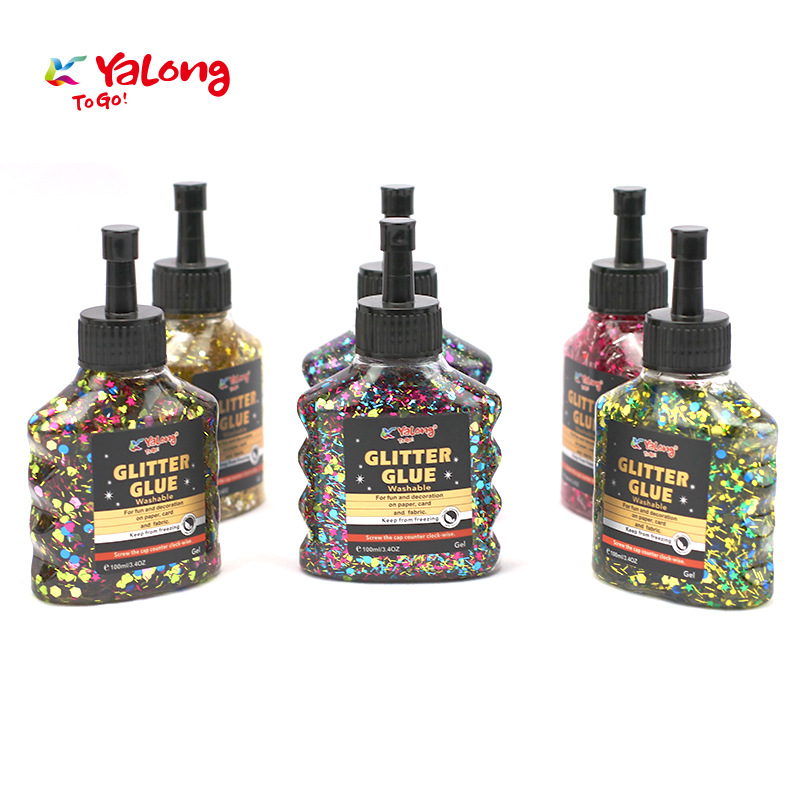 Pegamento Líquido con Brillantina de 6 Colores PVA para Manualidades DIY image 5