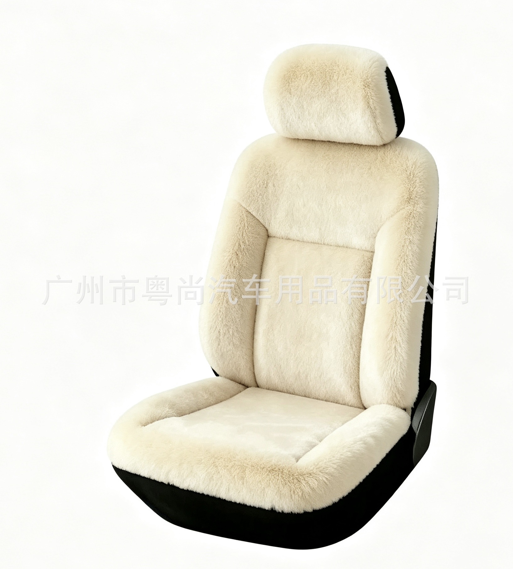 New winter cross-border bestseller, solid color plush 5-seater universal car seat cover, hot-selling on Amazon and Temu