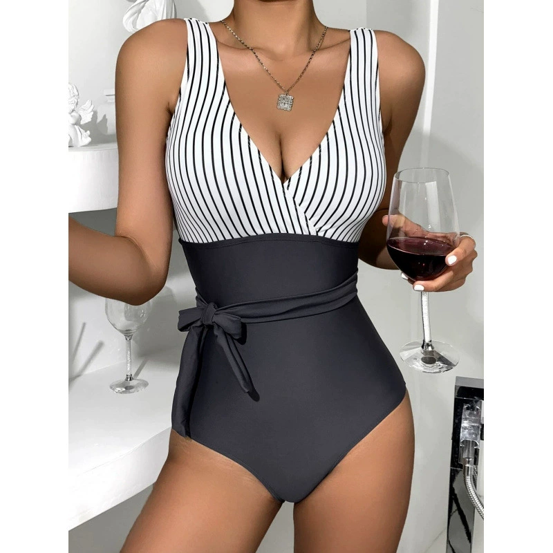 Swimwear, overall, beach belt, 2022, European style