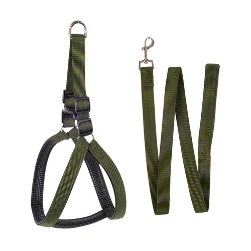 Pet Harness Back Strap Leash Foam Dog Harness Plain Casual Walking Leash Dog Chain Wholesale