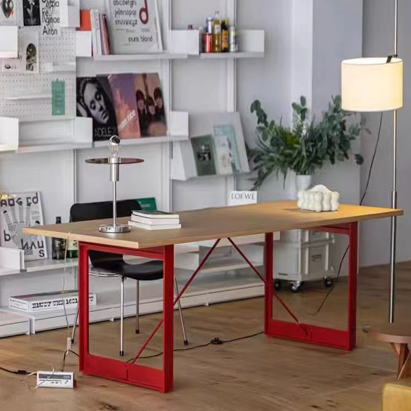Danish designer computer desk, office desk, ins-style home writing desk, natural wood style, executive desk, workstation Danish designer computer desk, office desk, ins-style home writing desk, natural wood style, executive desk, workstation