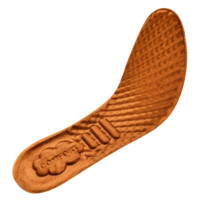 Winter insoles, warm breathable antibacterial, artificial fur, unisex, sizes 35–46