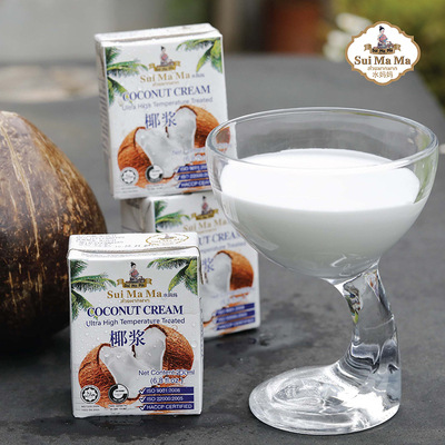 Shui Mama imported coconut milk milk tea shop home coconut milk sago coconut milk fruit fishing ingredients special Thai curry