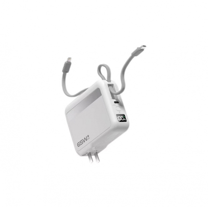 A65w 超高速充電屋外モバイル電源ラップトップ充電宝物内蔵プラグデジタルディスプレイ 20000 ミリ|undefined