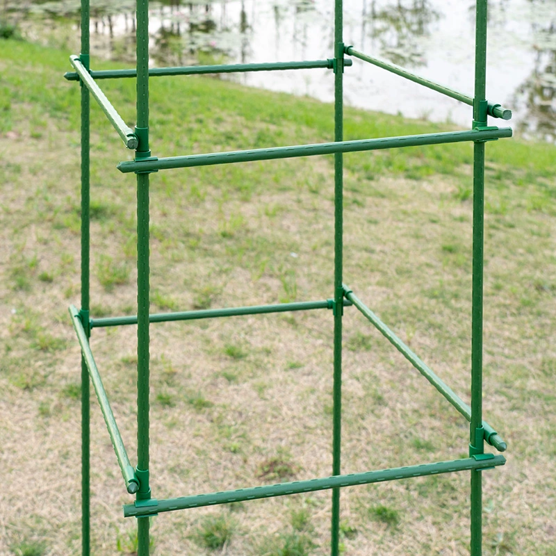 Коробка для посадки, чтобы подняться на ротановый кронштейн, балкон, посадка овощей, подставка для наружных цветов, фиксированная фасоль, огурец, специальная стойка для лазания