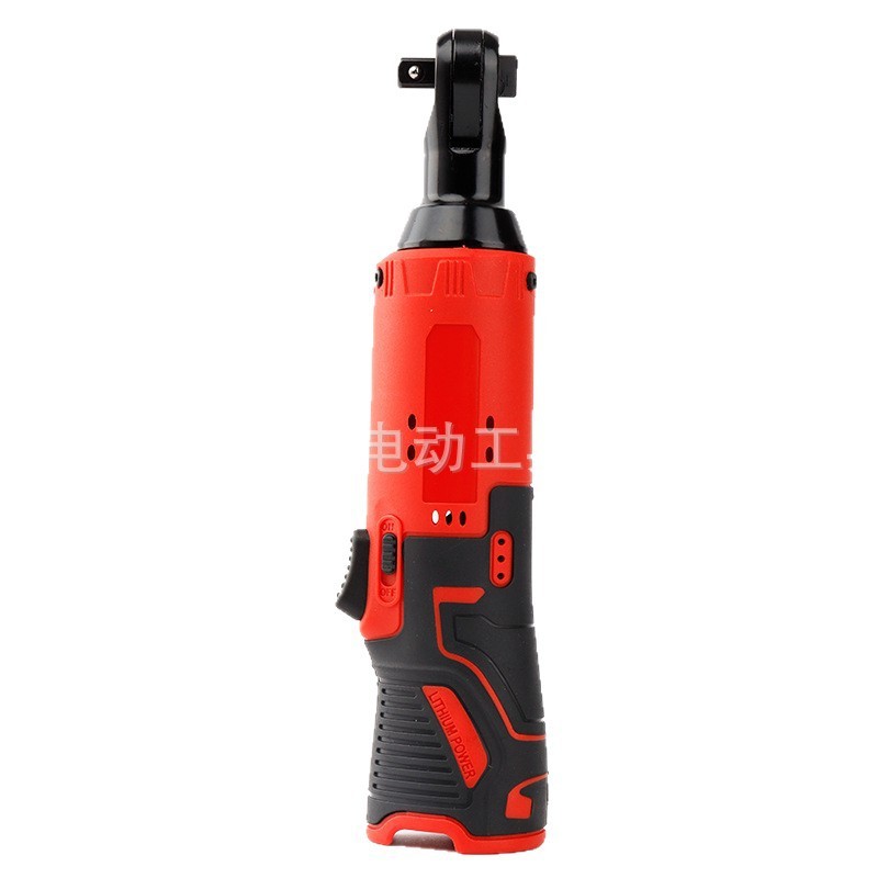 跨境锂电棘轮扳手汽修套装90度直角角向扳手大扭力电动棘轮扳手|undefined