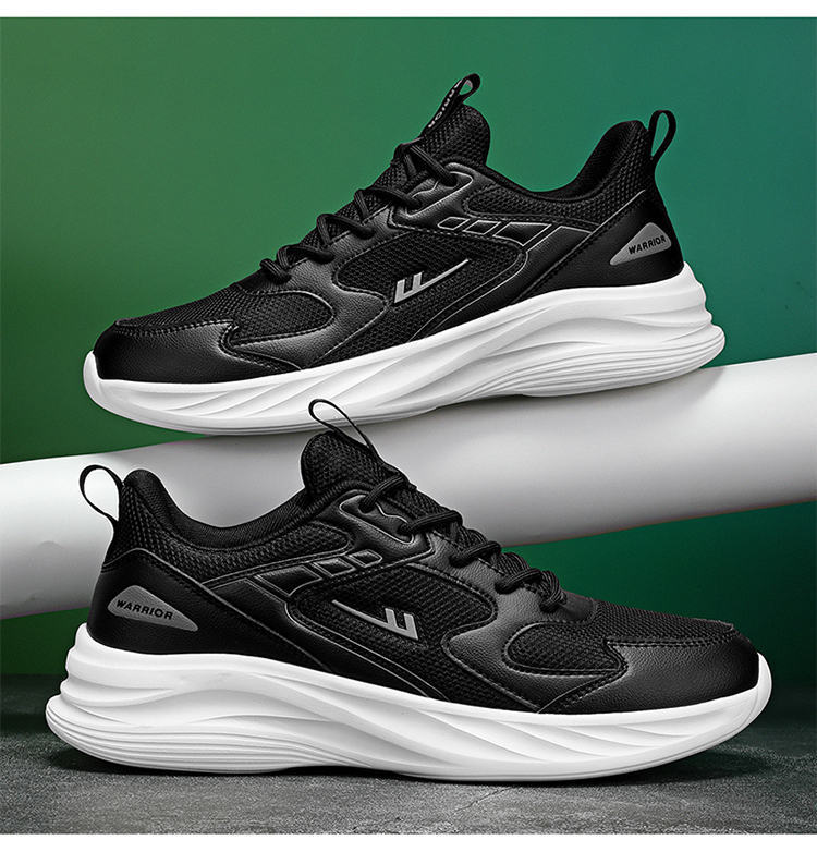 Zapatos de carrera de retroceso de estudiantes ligero amortiguador zapatos deportivos suaves pareja de zapatos casuales zapatos de prueba física juvenil hombre