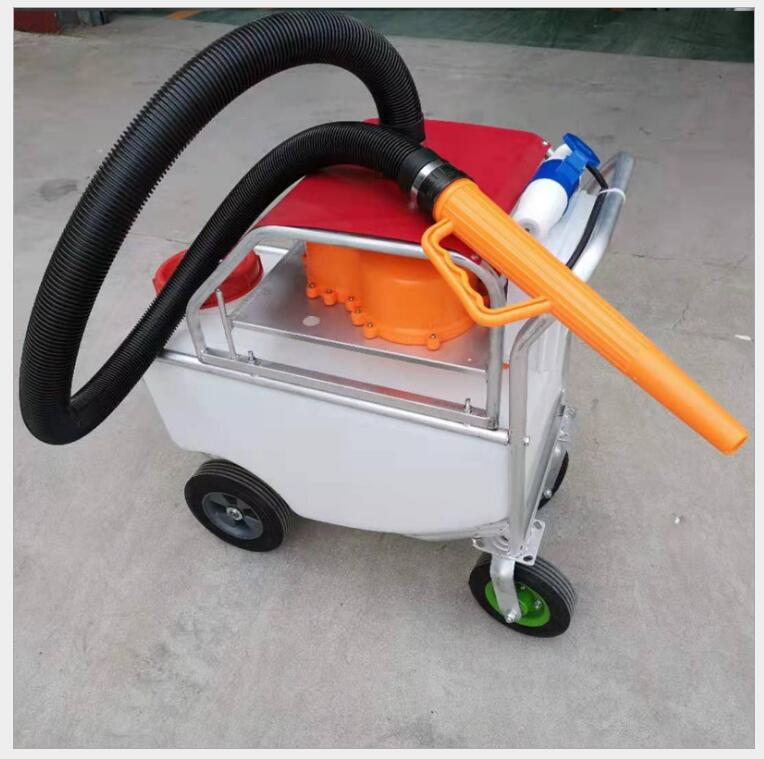 内蒙手推喷雾器 75升大容量农田果园打药机 推车式电动喷雾器厂家