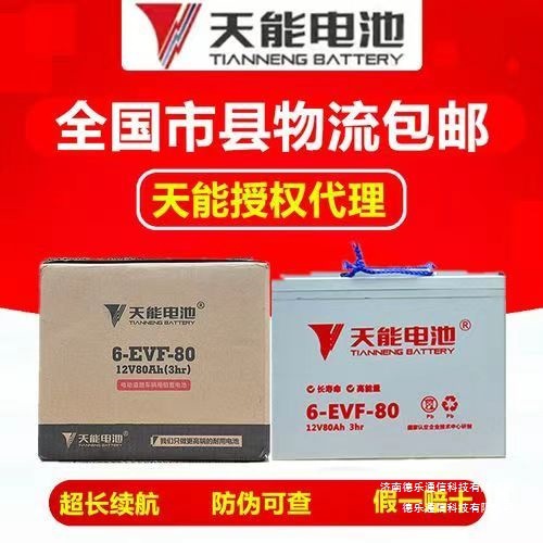 Tianneng Battery Tn12-65E 12V6H Energy Storage Type Maintenance-Free Communication Ups Uninterruptible Power Supply