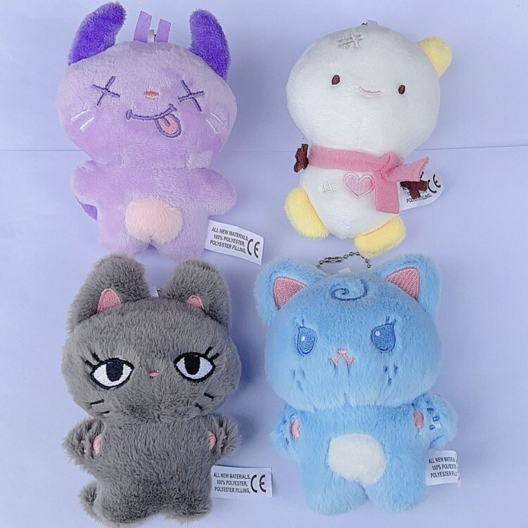 AESPA DRAMA karina Liu Zhi Min Jin Qingting Plush Doll Keychain Cartoon Pendant AESPA DRAMA karina Liu Zhi Min Jin Qingting Plush Doll Keychain Cartoon Pendant