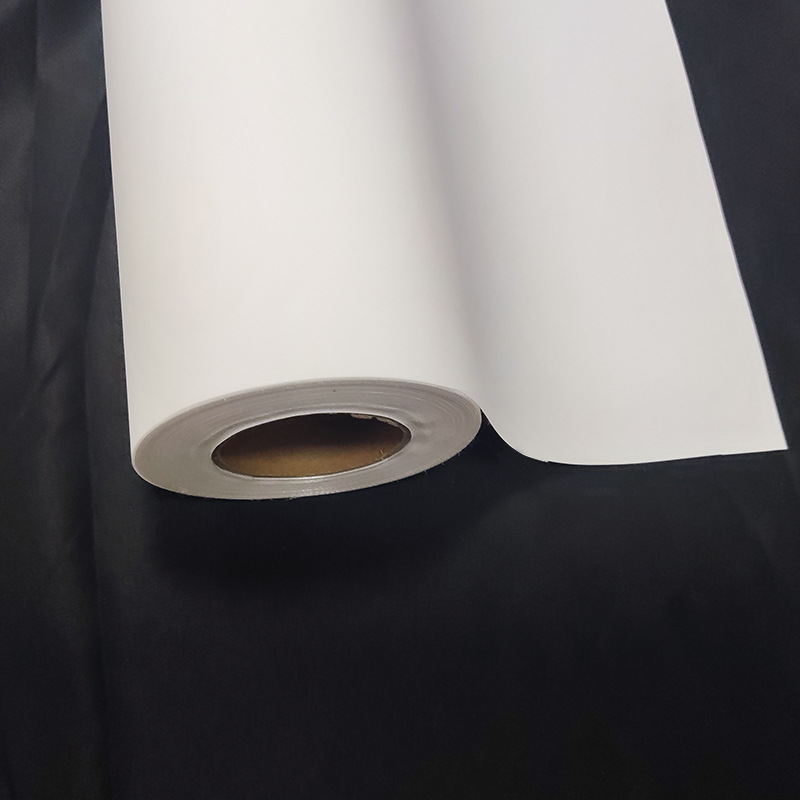 Tela blanca impermeable foto tela DE ARTE tela de fibra química lona tela de seda mercerizada al aire libre banner paño Guangzhou