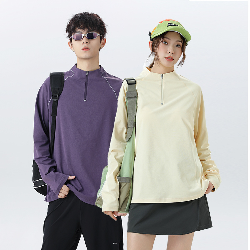 [Di Sante Replacement] Spring and Summer T-Shirt for Men, Quick-Drying, Breathable and Cool 7A Antibacterial Sun Protection Clothing for Women, Outdoor Cycling Clothing