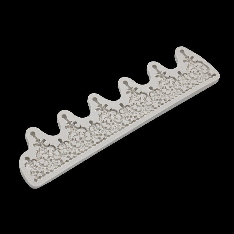 Corona tocado molde de silicona decoración hornear pastel chocolate fondant arcilla cerámica suave hecho a mano