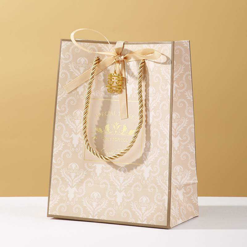 新款结婚手提袋喜糖袋婚礼回礼空盒子伴娘装礼物礼品袋伴手礼品盒|ms