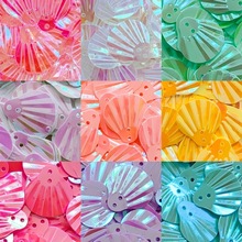 鱼鳞片大贝壳亮片儿童舞台diy手工制作珠片衣服装饰品配件材料