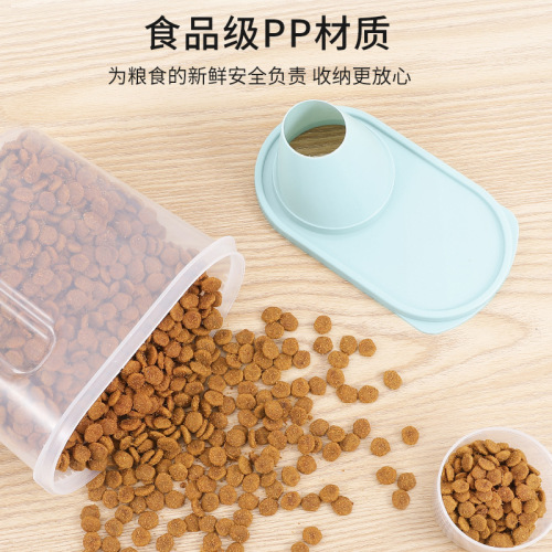 Cat food and dog food storage barrel pet storage tank storage barrel sealed moisture-proof storage box barrel box packaging can